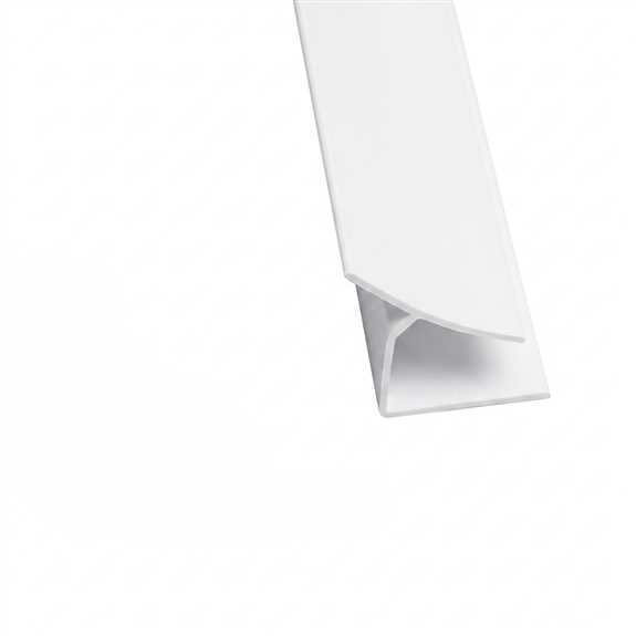 FRP 8' White Inside Corner Molding
